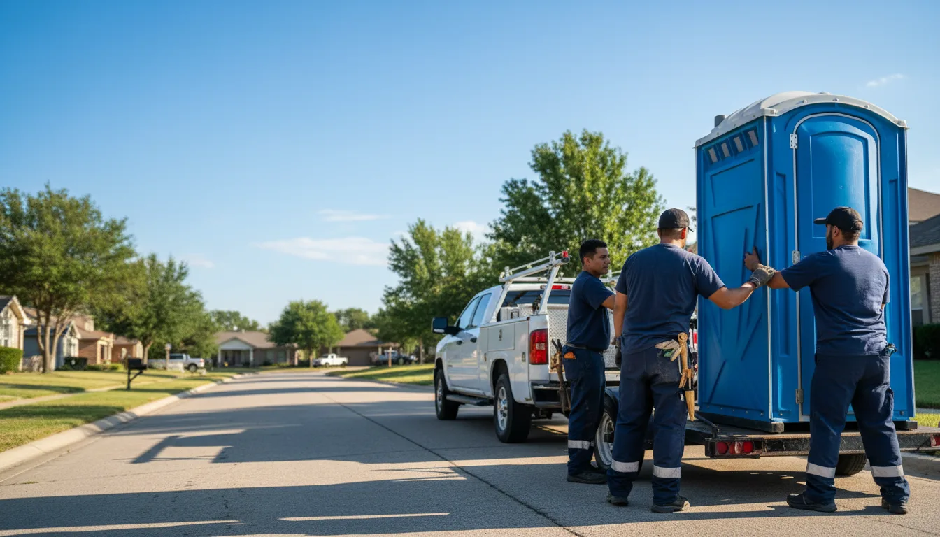 Portable Toilet Rental in Elkins, AR near me